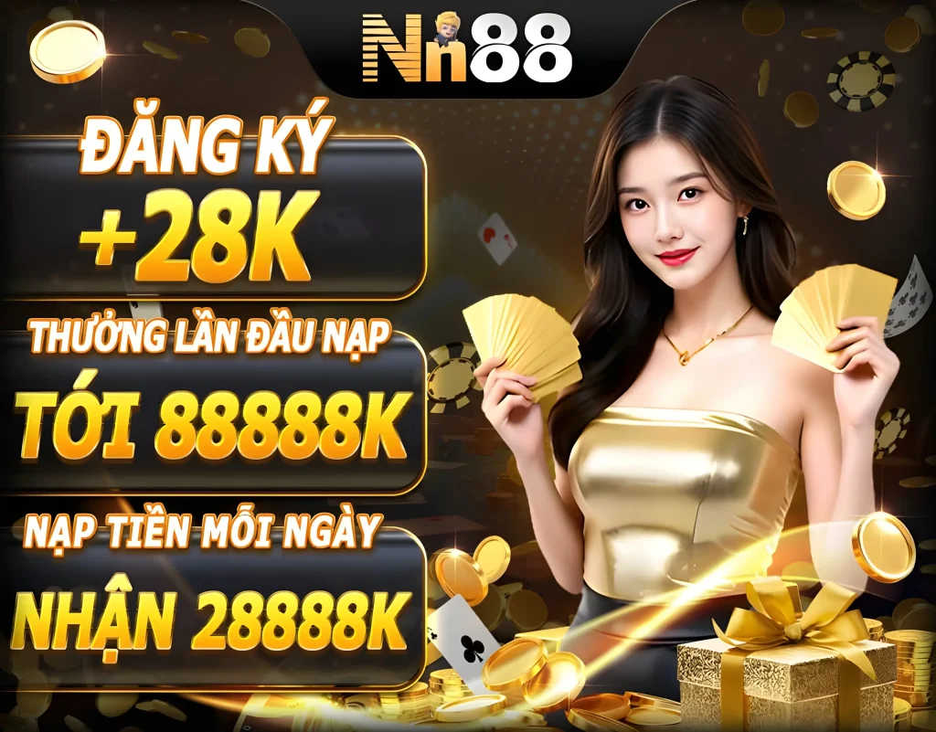Nn88w tặng người chơi nạp tiền mỗi ngày nhận 28.888k